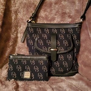 Dooney & Bourke Signature Crossbody & Pouch